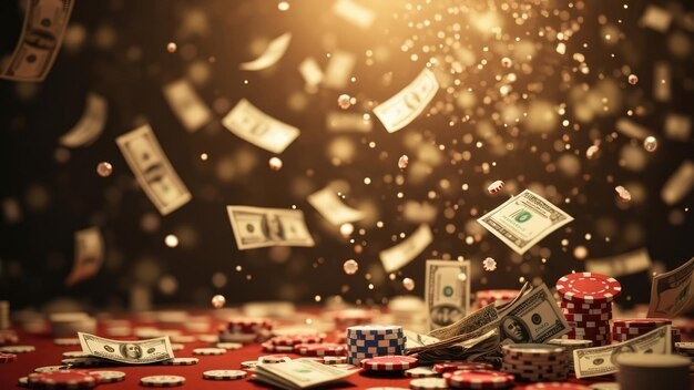 Live casino dealer studio with multiple camera angles and professional croupier